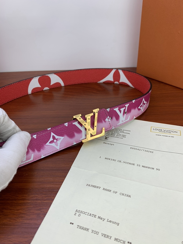 激安ルイヴィトンベルト内部構造